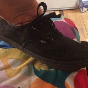 Black Vans